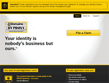 Tablet Screenshot of domainsbyproxy.com